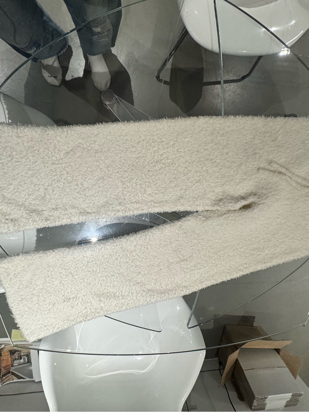 Aerie marshmallow fleece set - Picture 9 of 12